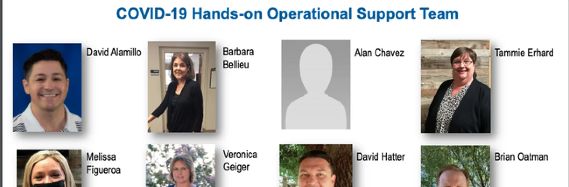 COVID-19 Hands-on Operational Support Team