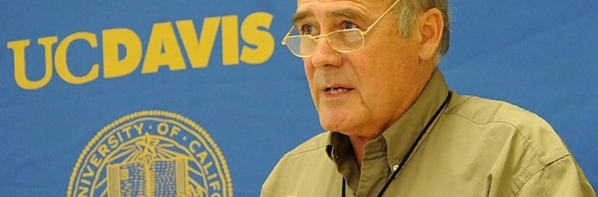 UC Davis distinguished professor James R. Carey is an internationally recognized teacher. His students have won first prize in the SEM competitions for the last three years. (Photo by Kathy Keatley Garvey)