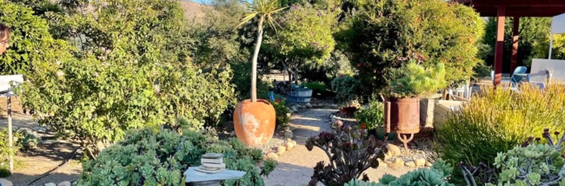 Master Gardener demo gardens at HARC