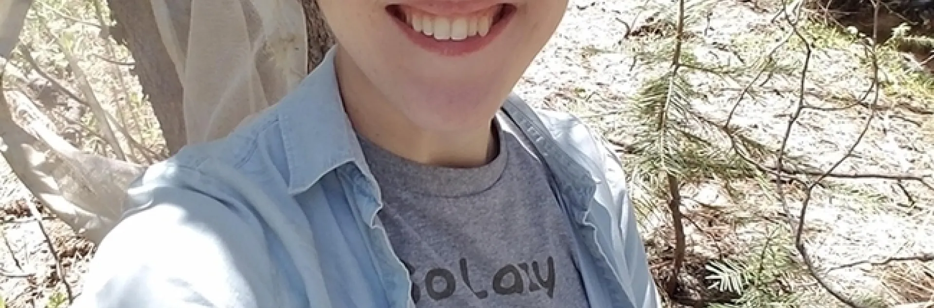 Doctoral candidate Danielle Rutkowski, who studies bumble bees, won a President's Prize in her category. This was her second consecutive President's Prize.