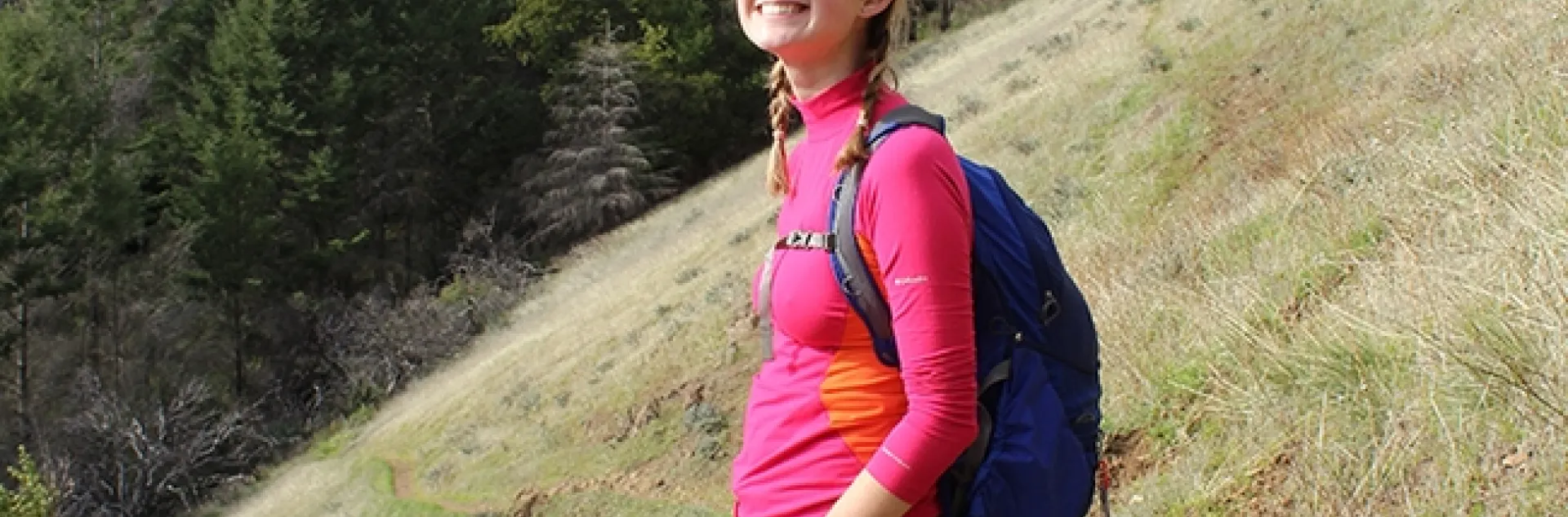 Entomologist Grace Horne, shown in field work, is a doctoral student in the lab of UC Davis urban landscape entomologist Emily Meineke.