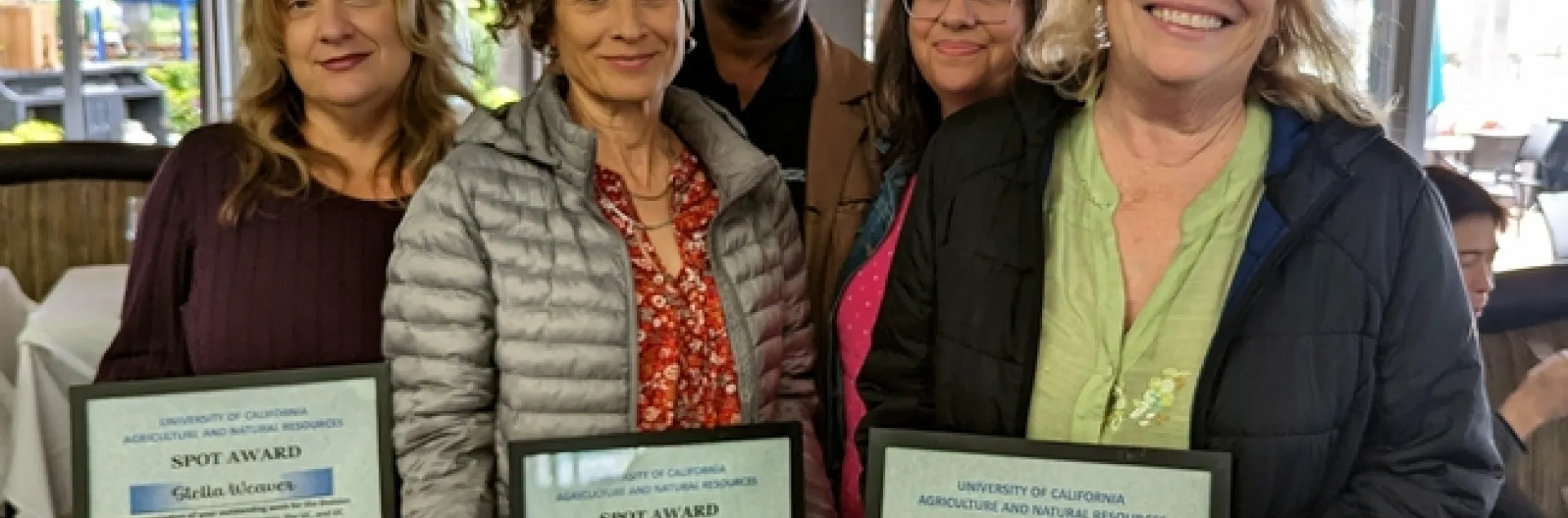 Mary Maser (right) and the Expanded Food and Nutrition Education Program team for UC Cooperative Extension of San Diego County. Photo by Rob Padilla.