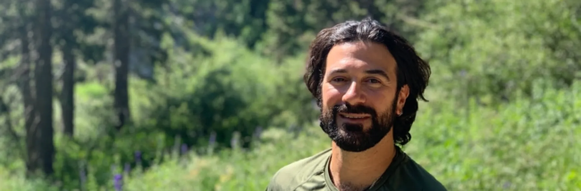 Pollinator ecologist Anthony Vaudo, a research entomologist with the U.S. Forest Service, Rocky Mountain Research Station, Moscow, Idaho.