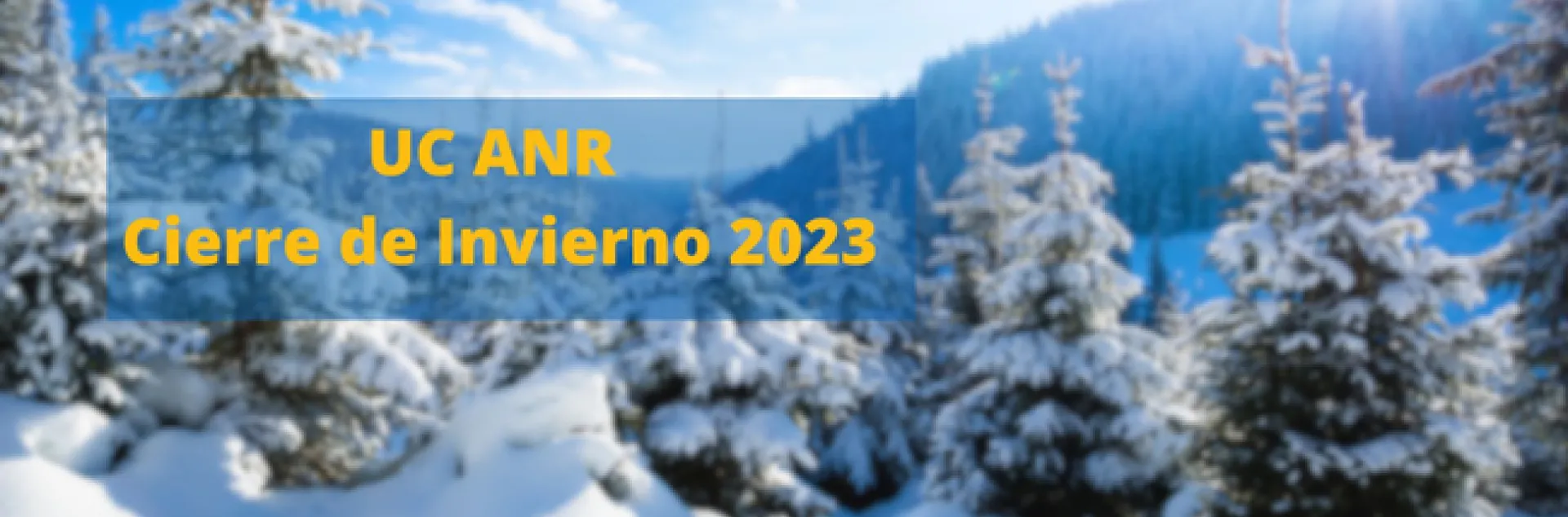 Cierre de invierno 2023