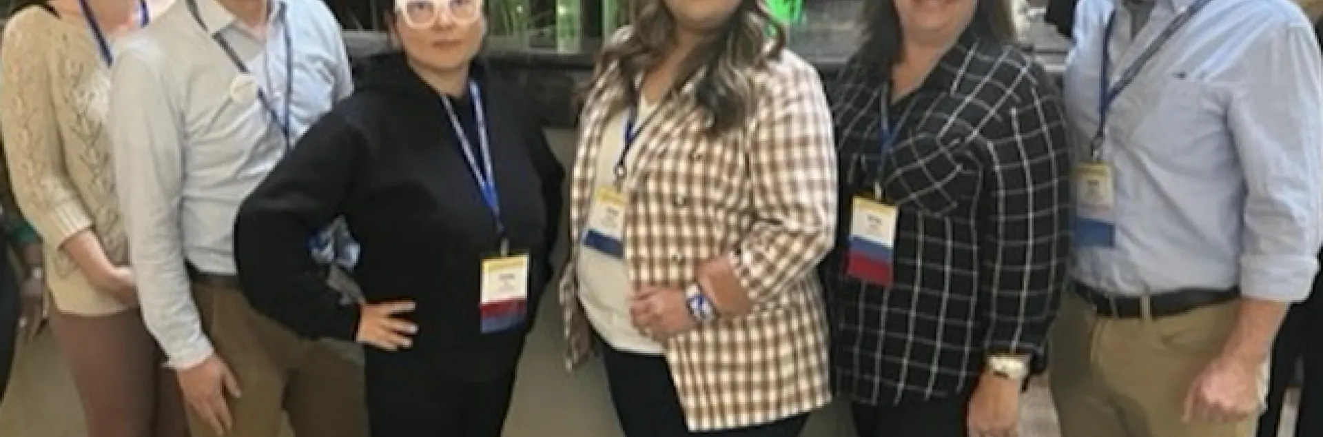 Current SAC members Monica Drazba, Mike Hsu, Dohee Kim, Rosa Vargas, Shirley Salado and Scott Brayton.