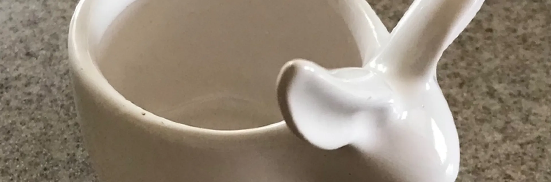 Bunny Planter. photos by Karen Metz