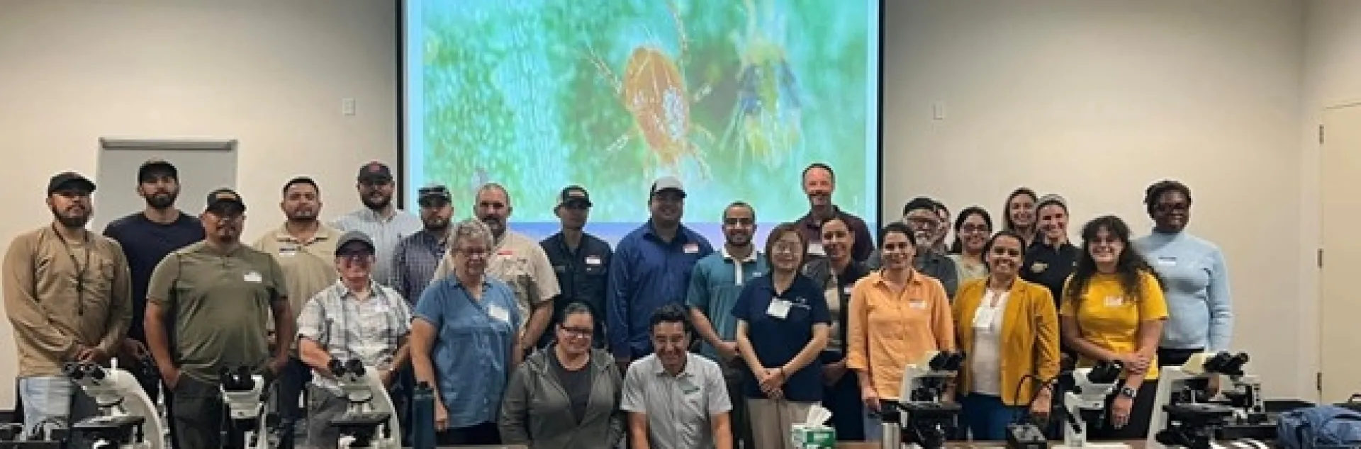 Attendees of the Predatory Mite Workshop