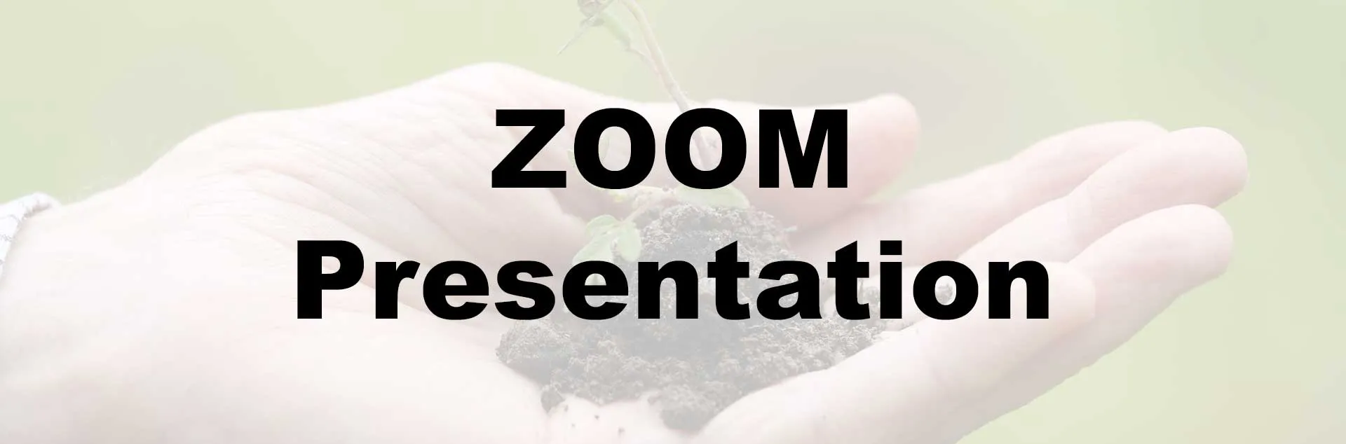 Soils - Zoom Presentation