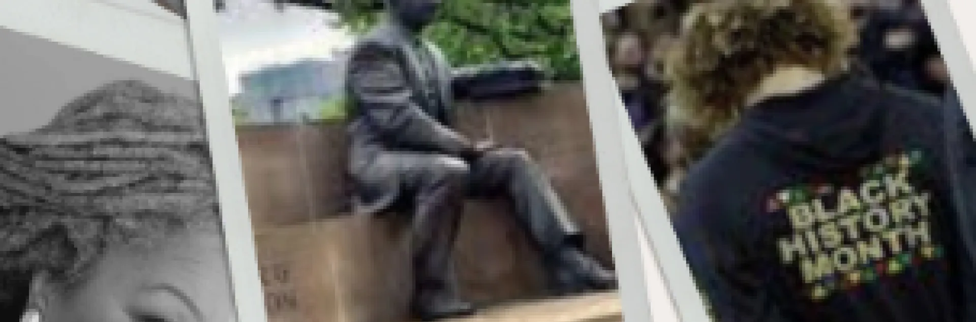 A collage of Black Americans who have made a difference in history