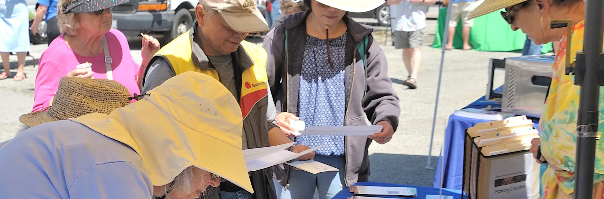 UC Master Gardener tabling event