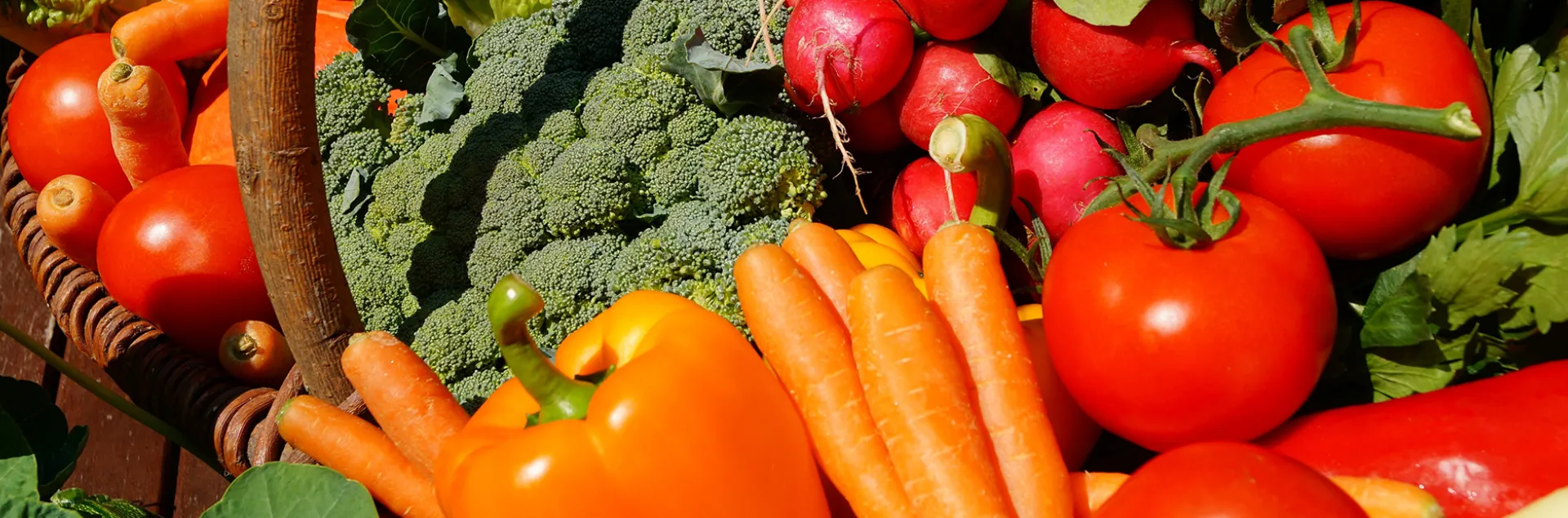 vegetables in a basket