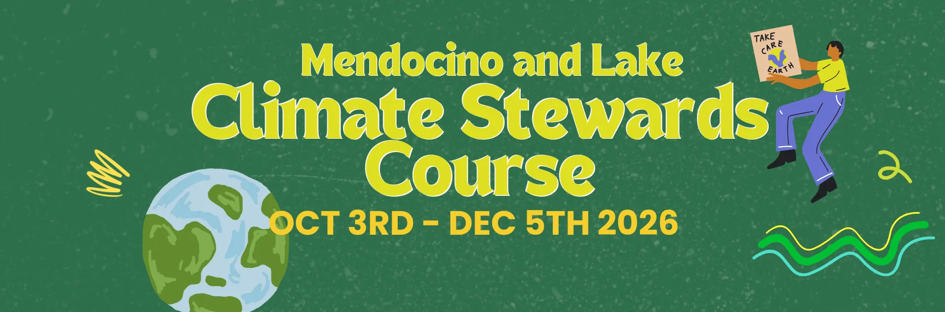 Mendocino and Lake Climate Stewards Course October-December 2026