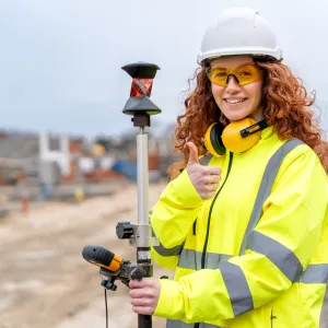 Construction worker at site