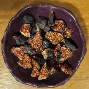Dried figs are delicious. J. Alosi