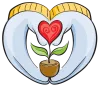 Gardener with Heart Logo