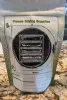 Freeze dryer goods storage mylar bag labeled "Freeze Drying Supplies."
