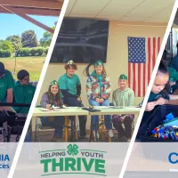 4-H youth members smiling