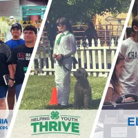 4-H youth members smiling