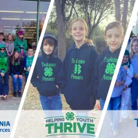 4-H youth members smiling