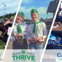 4-H youth members smiling